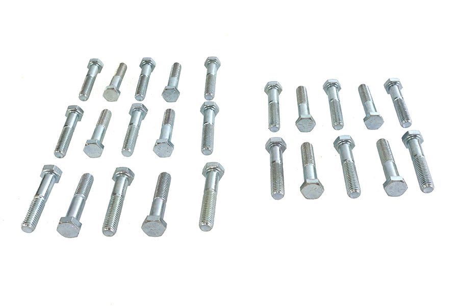 Hex Cap Bolts Zinc 3/8 x 2