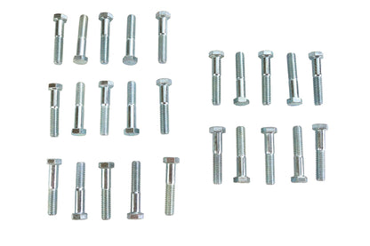 Hex Cap Bolts Zinc 3/8 x 2