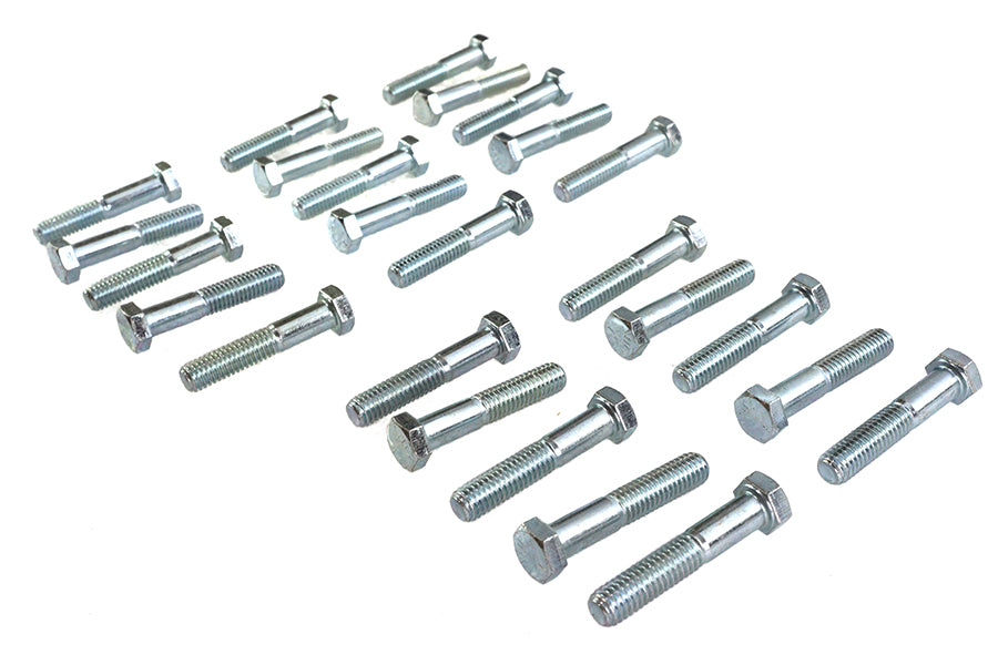 Hex Cap Bolts Zinc 3/8 x 2