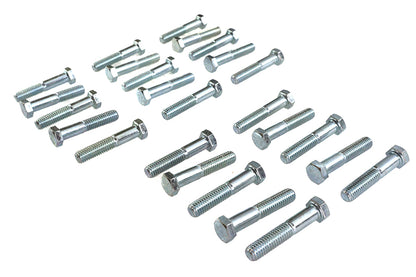 Hex Cap Bolts Zinc 3/8 x 2