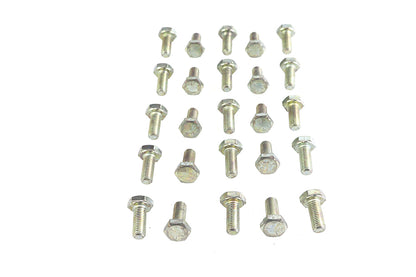 Hex Cap Bolts Zinc 1/4 x 5/8
