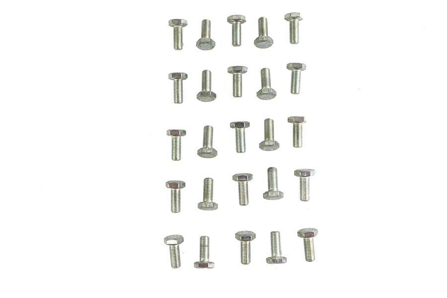 Hex Cap Bolts Zinc 1/4 x 5/8