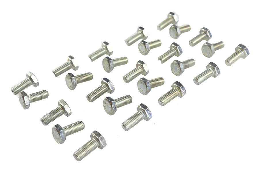 Hex Cap Bolts Zinc 1/4 x 5/8