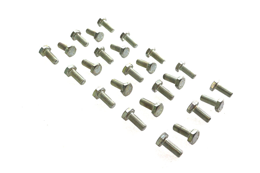 Hex Cap Bolts Zinc 1/4 x 5/8