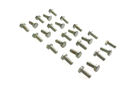 Hex Cap Bolts Zinc 1/4 x 5/8