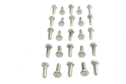 Hex Cap Bolts Zinc 1/4 x 3/4