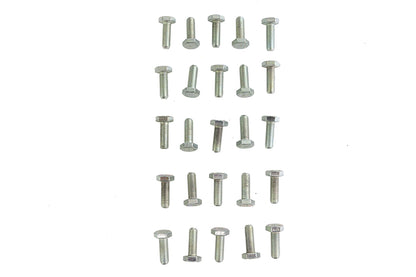 Hex Cap Bolts Zinc 1/4 x 3/4