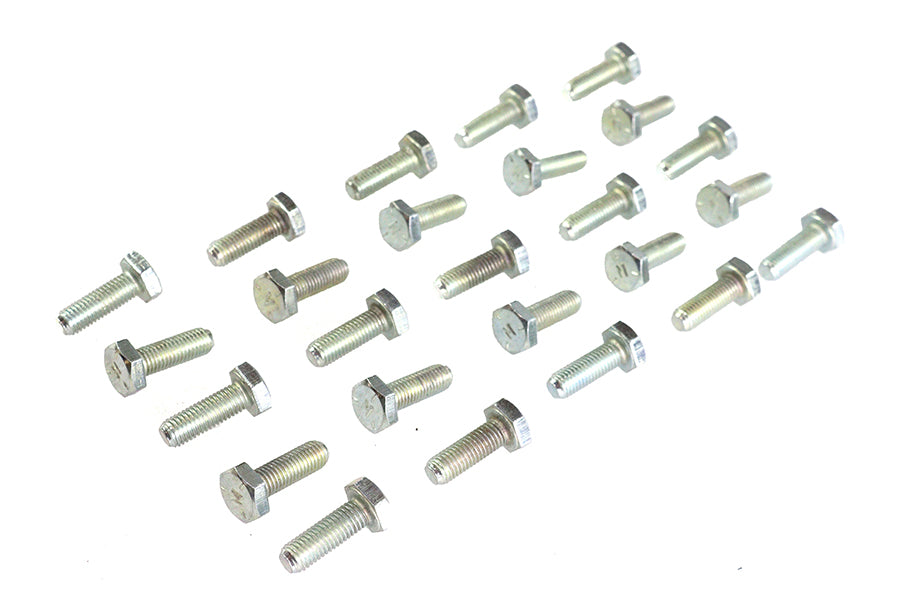 Hex Cap Bolts Zinc 1/4 x 3/4
