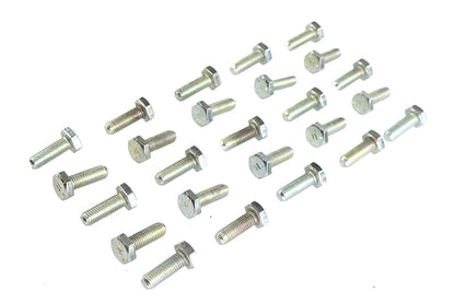 Hex Cap Bolts Zinc 1/4 x 3/4
