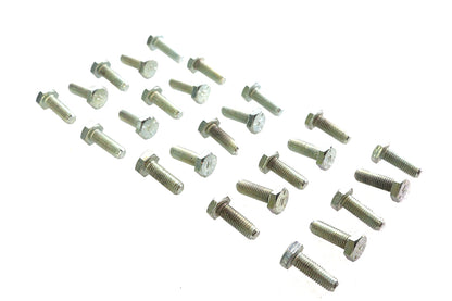 Hex Cap Bolts Zinc 1/4 x 3/4