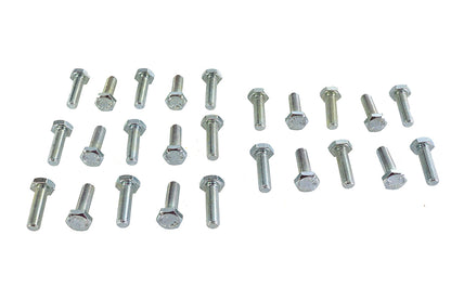 Hex Cap Bolts Zinc 1/4-28 x 7/8",Y