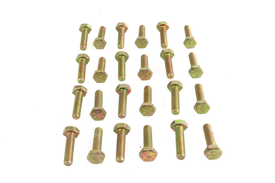 Hex Cap Bolts Zinc 1/4 x 1