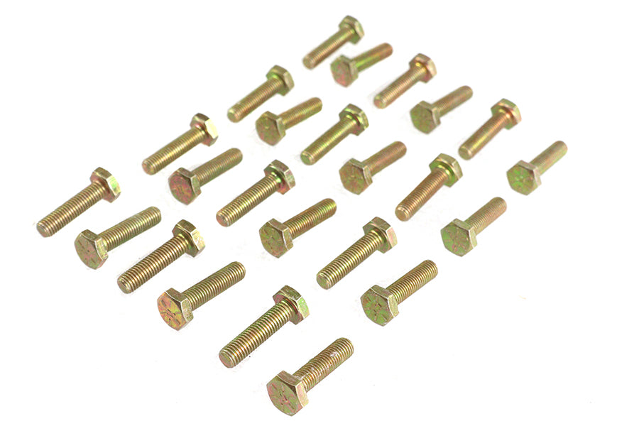Hex Cap Bolts Zinc 1/4 x 1