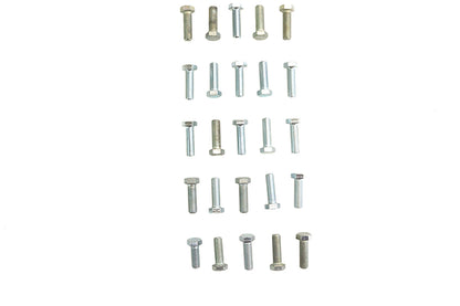 Hex Cap Bolts Zinc 3/8 X 1-1/4