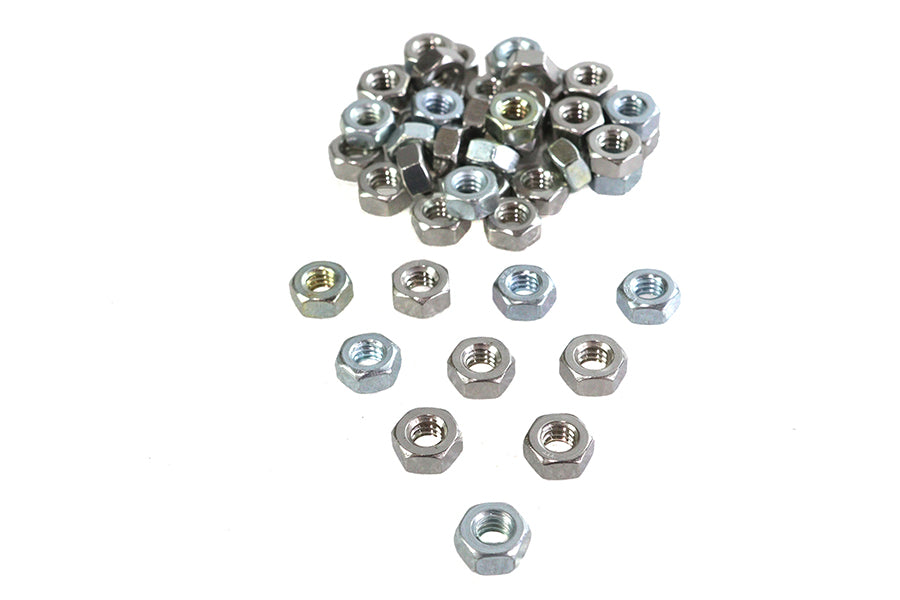 Zinc Hex Nuts 1/4-20 Standard