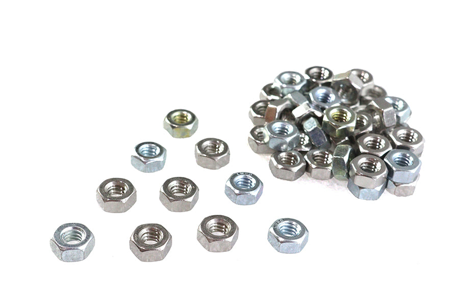Zinc Hex Nuts 1/4-20 Standard