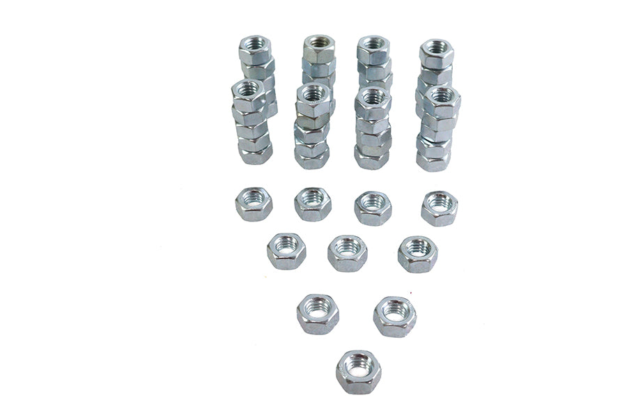 Zinc Hex Nuts 5/16-18 Standard