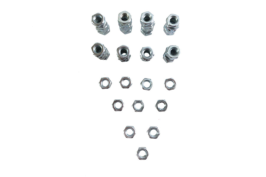 Zinc Hex Nuts 5/16-18 Standard