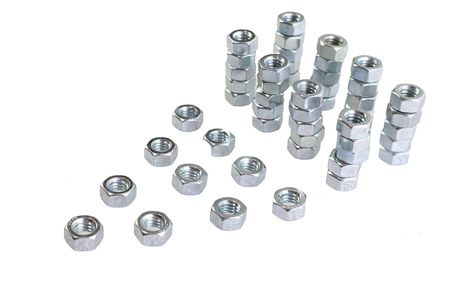Zinc Hex Nuts 5/16-18 Standard