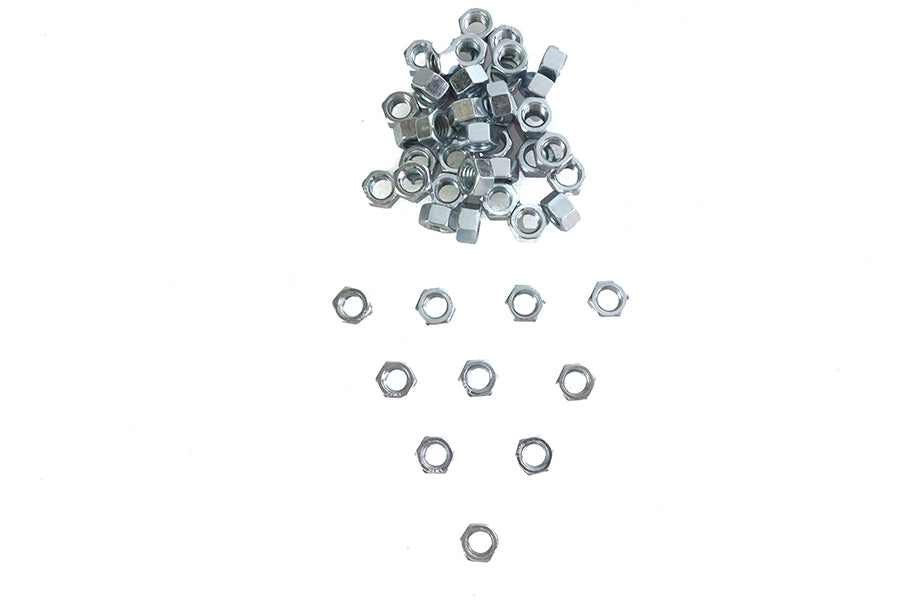 Zinc Hex Nuts 3/8-16 Standard