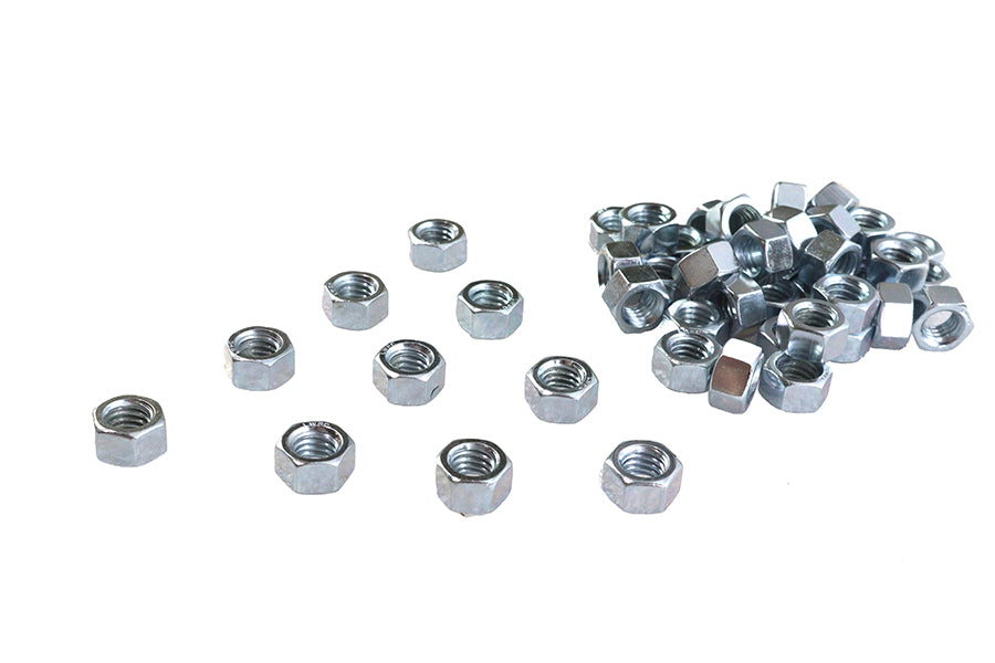 Zinc Hex Nuts 3/8-16 Standard