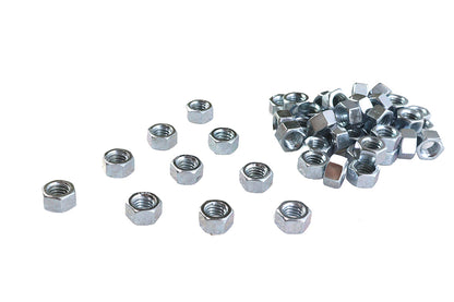 Zinc Hex Nuts 3/8-16 Standard