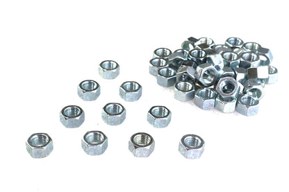Zinc Hex Nuts 3/8-24 Standard