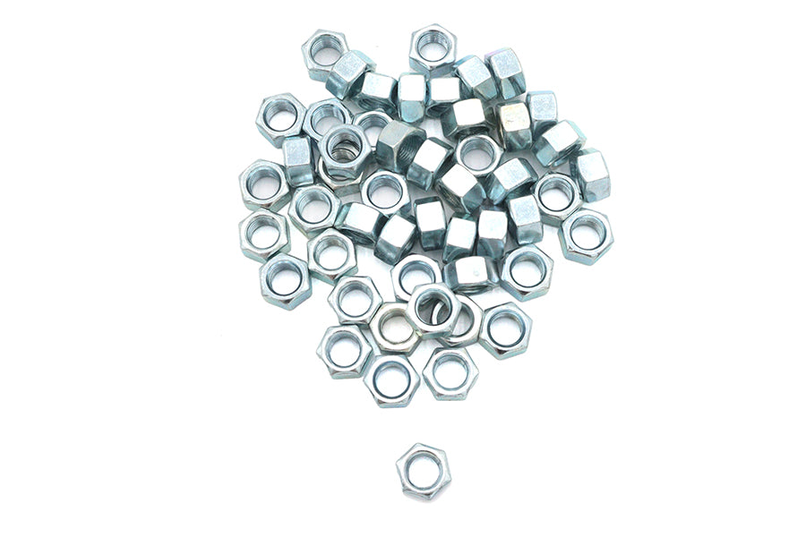 Zinc Hex Nuts 1/2-20 Standard