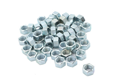 Zinc Hex Nuts 1/2-20 Standard