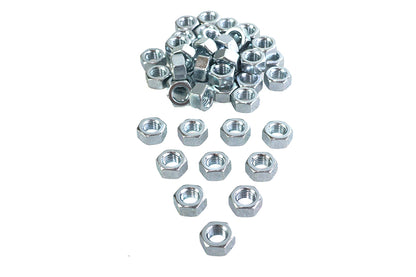 Zinc Hex Nuts 5/16-18 Nyloc