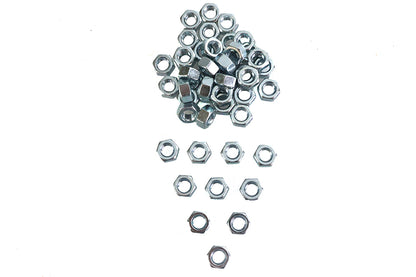 Zinc Hex Nuts 5/16-18 Nyloc