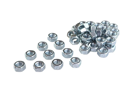 Zinc Hex Nuts 5/16-18 Nyloc
