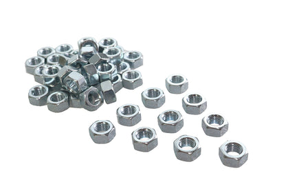 Zinc Hex Nuts 5/16-18 Nyloc