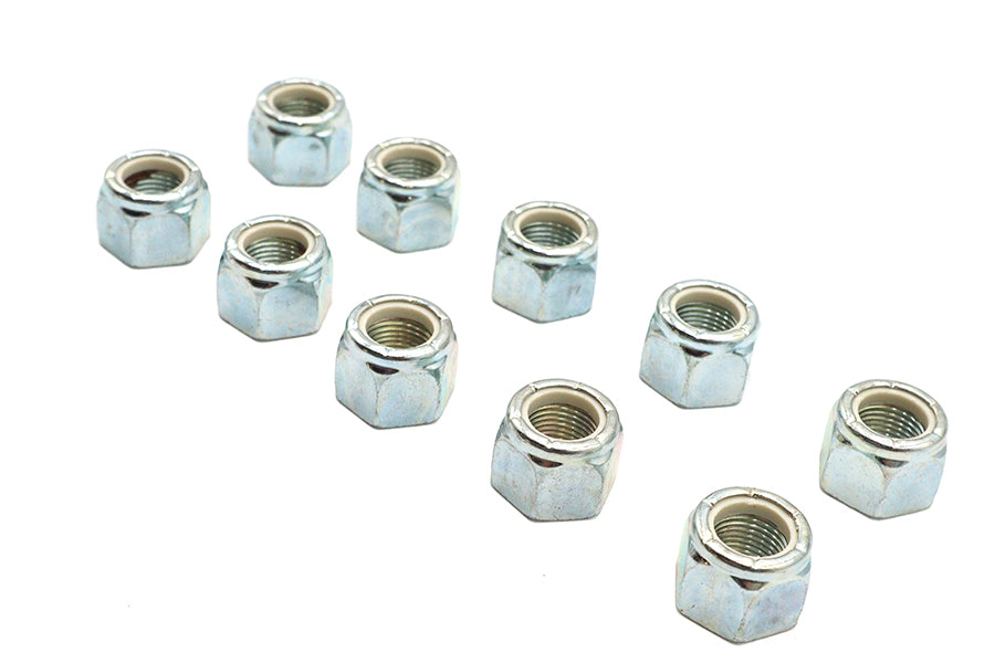Zinc Hex Nuts 5/8-18 Nyloc