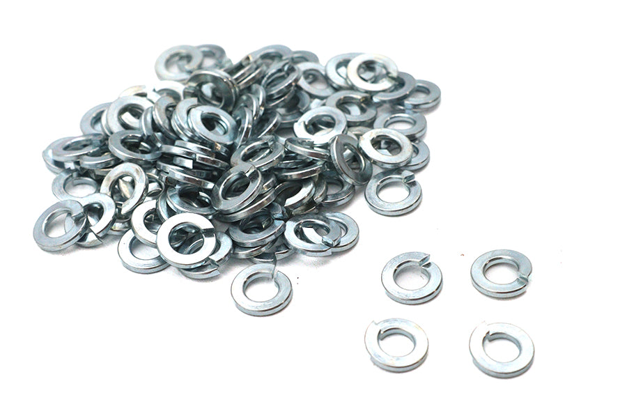 Zinc Lock Washers 1/4 Inner Diameter
