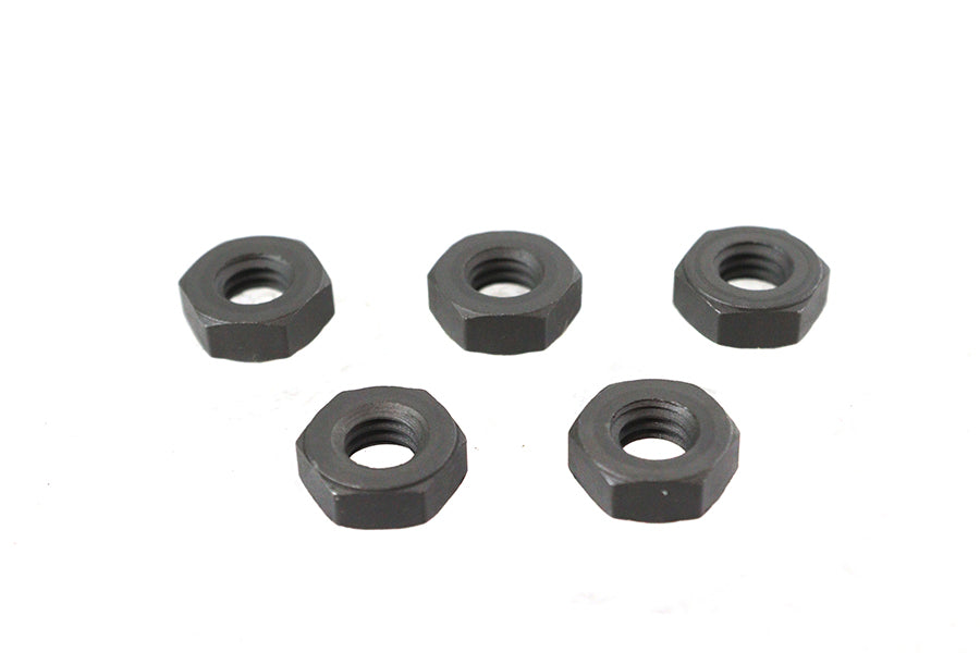 Parkerized Hex Nuts 1/4-24 x 5/32" x 7/16