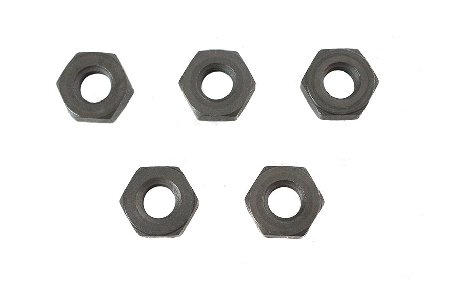 Parkerized Hex Nuts 1/4-24 x 5/32" x 7/16