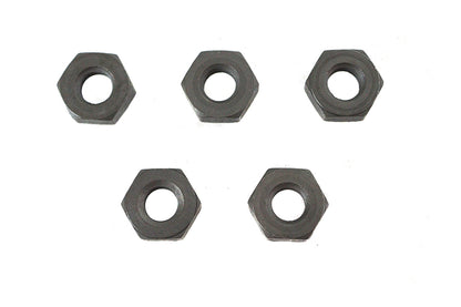 Parkerized Hex Nuts 1/4-24 x 5/32" x 7/16