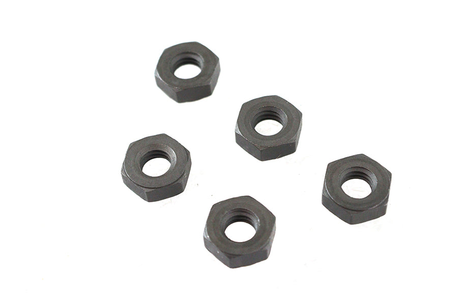 Parkerized Hex Nuts 1/4-24 x 5/32" x 7/16