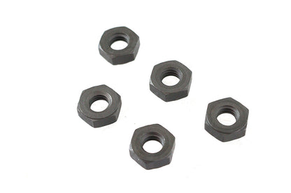 Parkerized Hex Nuts 1/4-24 x 5/32" x 7/16
