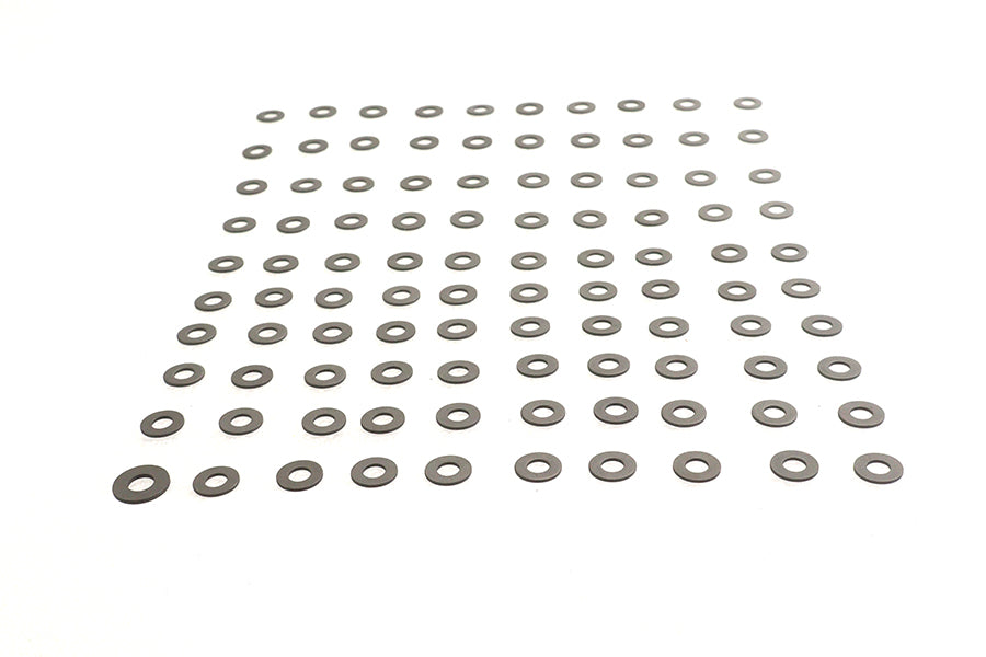 Parkerized Flat Washers 1/4 Inner Diameter