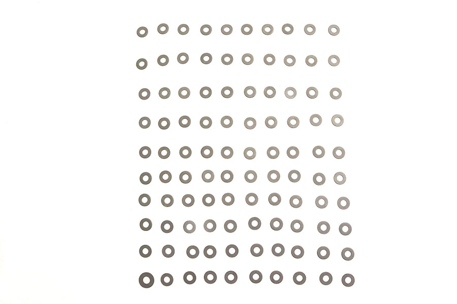 Parkerized Flat Washers 1/4 Inner Diameter