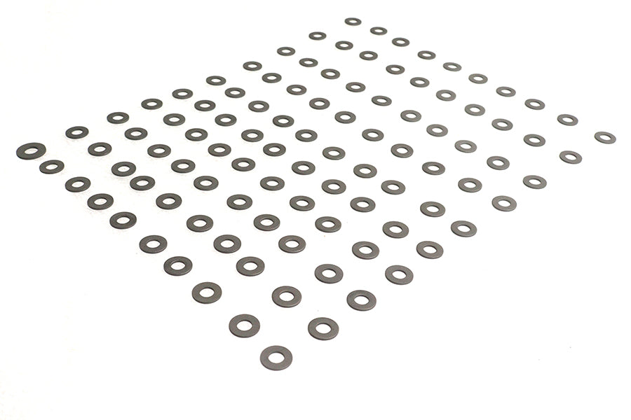 Parkerized Flat Washers 1/4 Inner Diameter