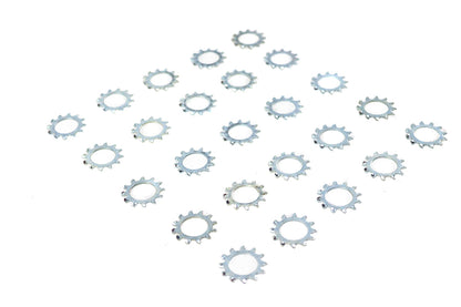 Zinc Shakeproof Lock Washers 1/2 Inner Diameter