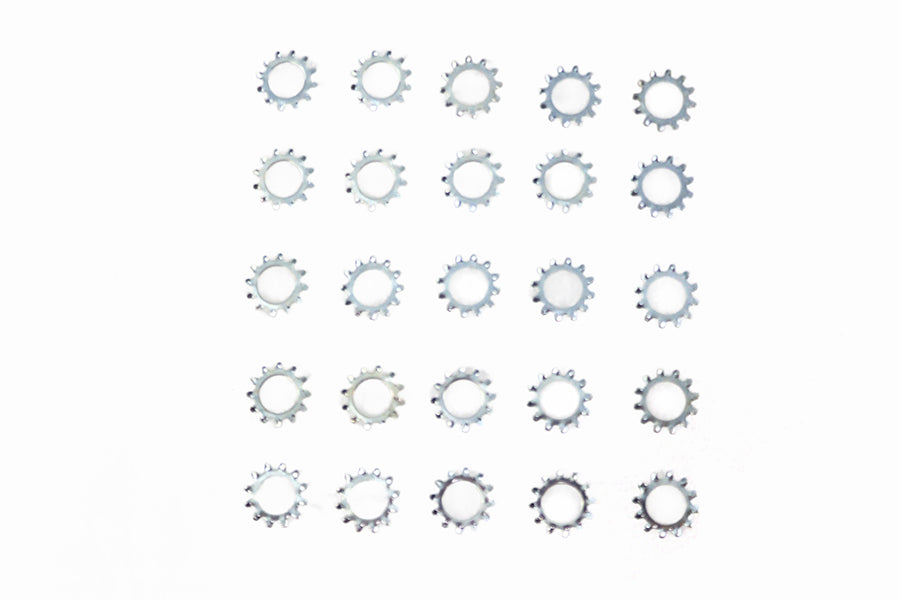 Zinc Shakeproof Lock Washers 1/2 Inner Diameter