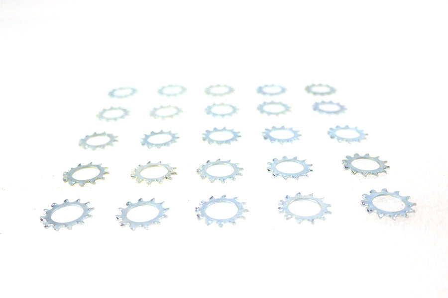 Zinc Shakeproof Lock Washers 1/2 Inner Diameter