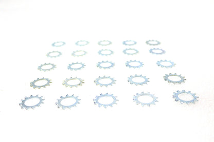 Zinc Shakeproof Lock Washers 1/2 Inner Diameter