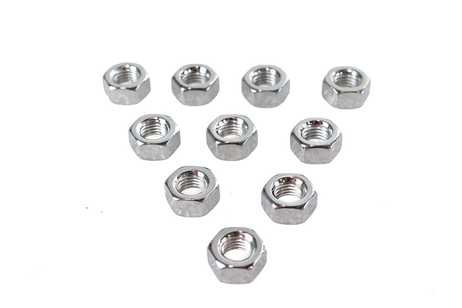 Chrome Hex Nuts 5/16-24