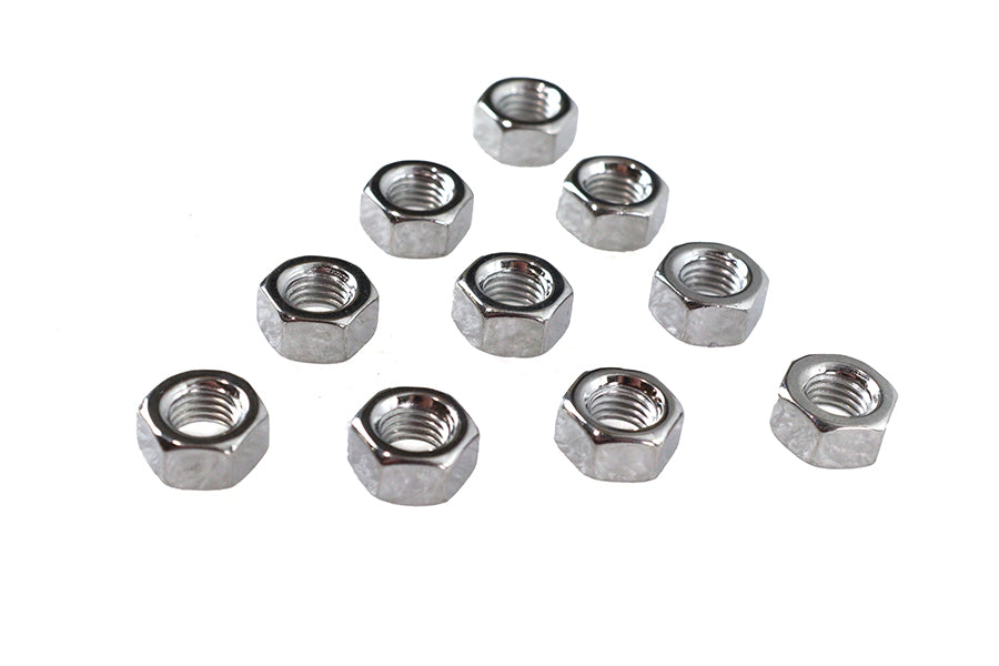 Chrome Hex Nuts 5/16-24