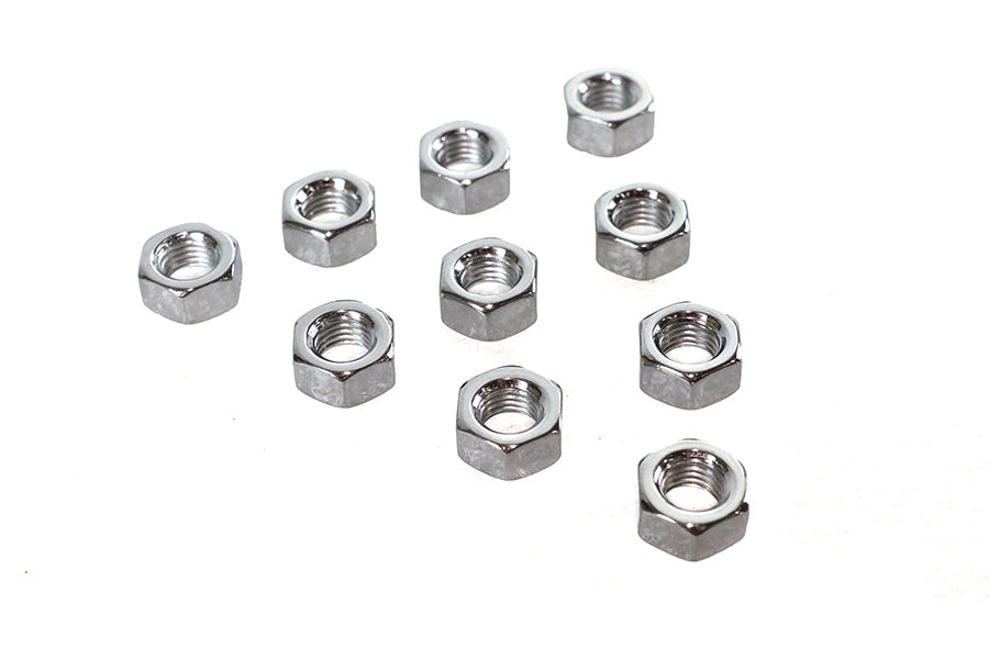 Chrome Hex Nuts 5/16-24
